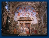 een zijkapel  van de St. Maria sopra Minerva�